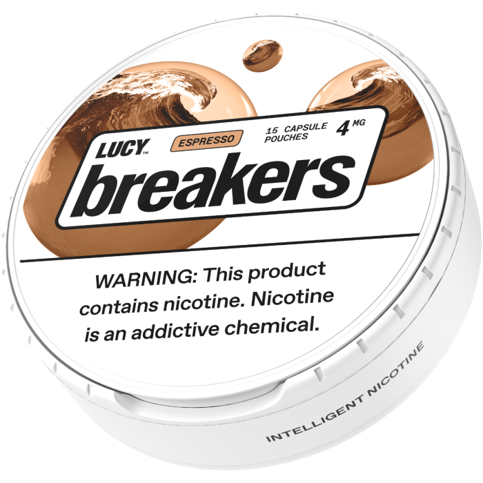 Lucy Breakers Capsule Nicotine Pouches - Espresso