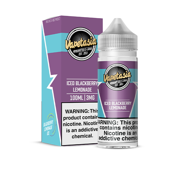 Vapetasia Iced Blackberry Lemonade eJuice