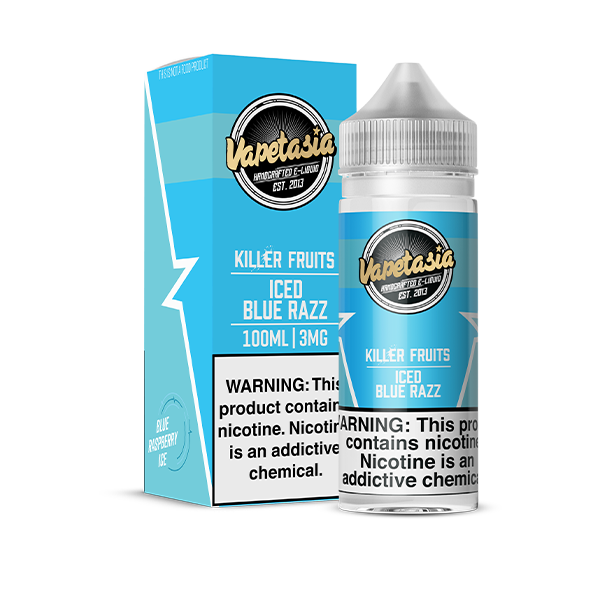 Vapetasia Killer Fruits Iced Blue Razz eJuice