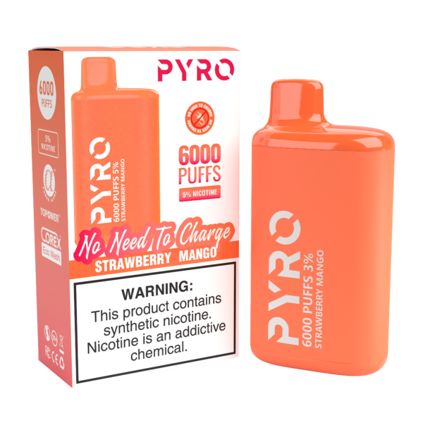 Pyro 6000 Puff Disposable