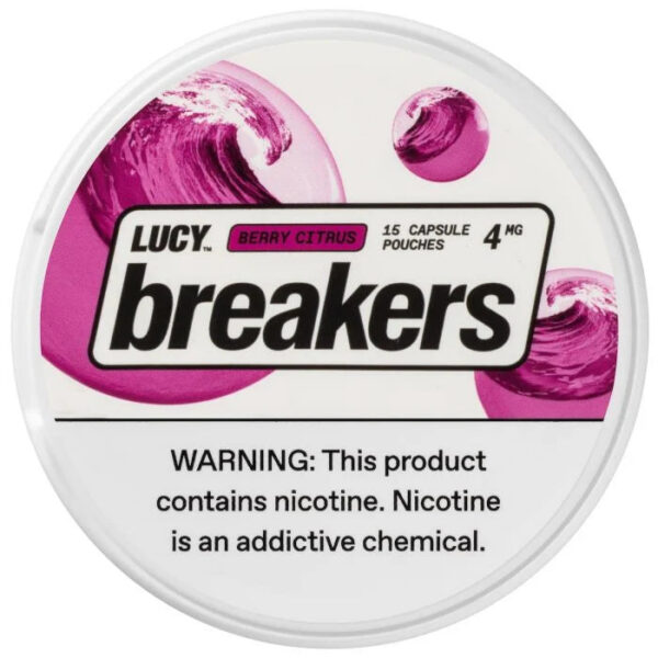 143_1 Lucy Breakers Capsule Nicotine Pouches - Berry Citrus