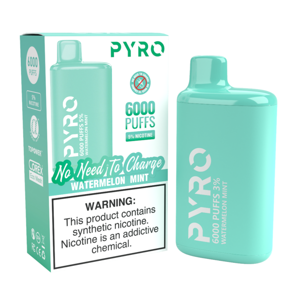 Pyro 6000 Puff Disposable
