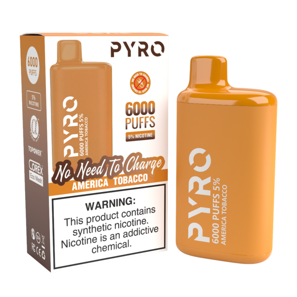 Pyro 6000 Puff Disposable