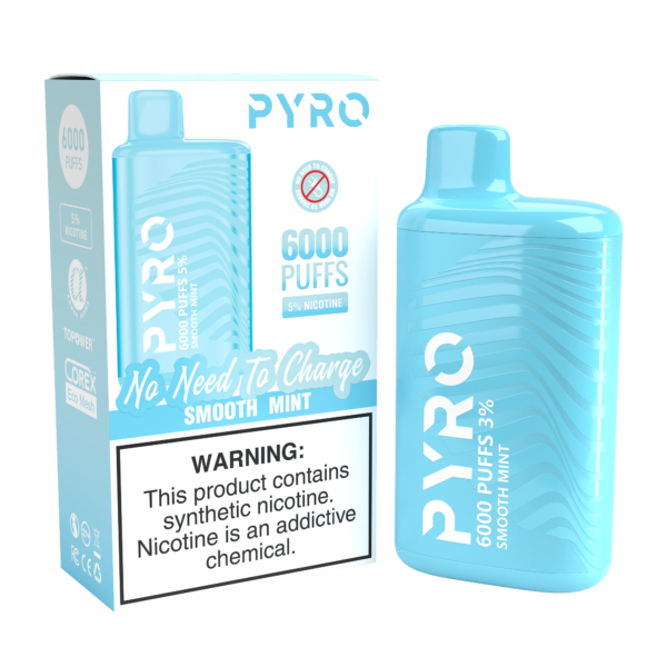 Pyro 6000 Puff Disposable