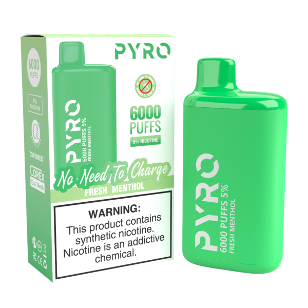 Pyro 6000 Puff Disposable