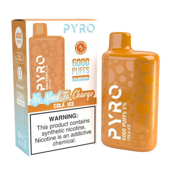 Pyro 6000 Puff Disposable