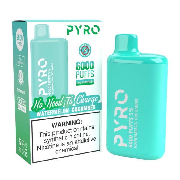 Pyro 6000 Puff Disposable