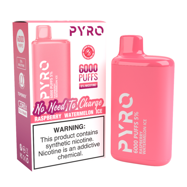 Pyro 6000 Puff Disposable