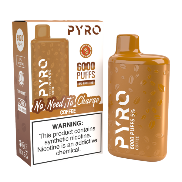 Pyro 6000 Puff Disposable
