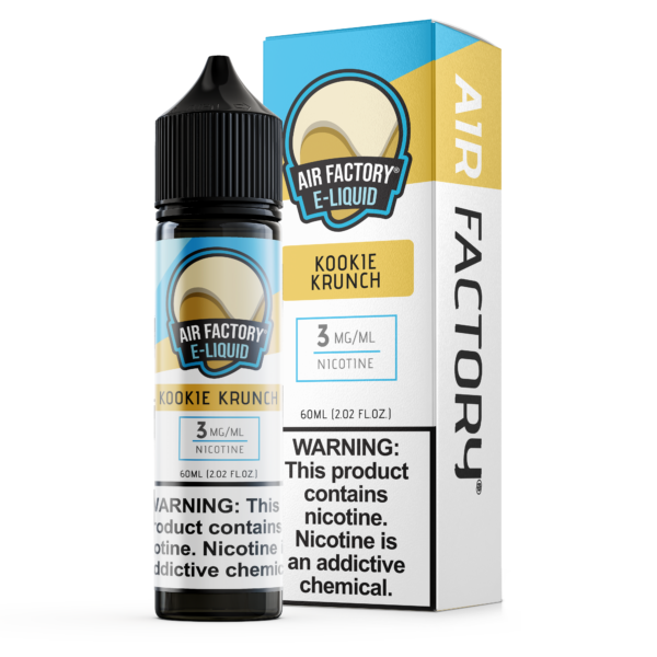 AF60MLBottle3MGKookieKrunch Air Factory Kookie Krunch eJuice