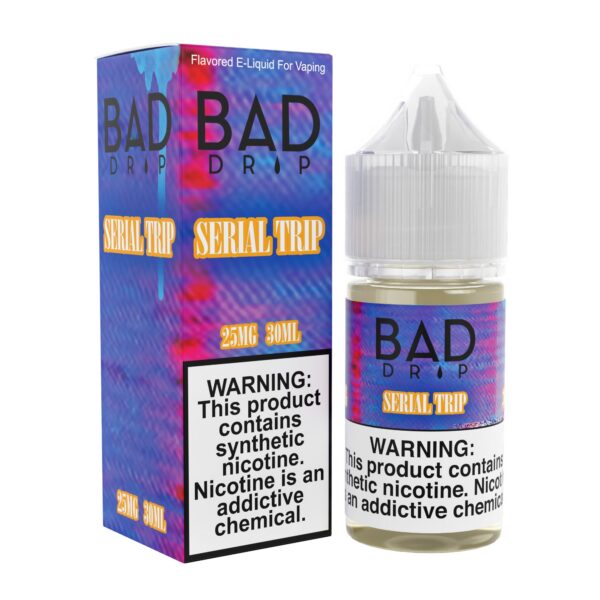 BadDripSyntheticSalt-SerialTrip-25mg-30mL Bad Salt Serial Trip eJuice
