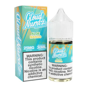 Cloud-Nerdz-Salt-Aloe-Mango-Iced Cloud Nurdz Iced Salts Aloe Mango eJuice