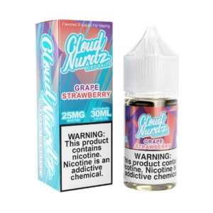 Cloud-Nerdz-Salt-Grape-Strawberry-Iced Cloud Nurdz Iced Salts Grape Strawberry eJuice
