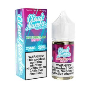 Cloud-Nerdz-Salt-Watermelon-Berry-Iced Cloud Nurdz Iced Salts Watermelon Berry eJuice