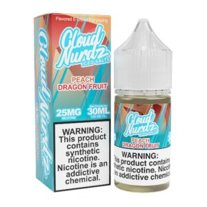 Cloud-Nurdz-Salts-Peach-Dragon-Fruit-Iced Cloud Nurdz Iced Salts Peach Dragonfruit eJuice