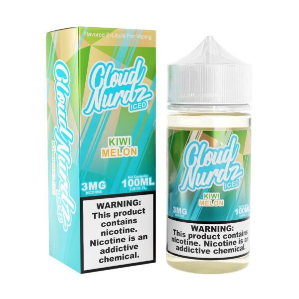 CloudNurdz-Kiwi-Melon-Iced Cloud Nurdz Iced Kiwi Melon eJuice
