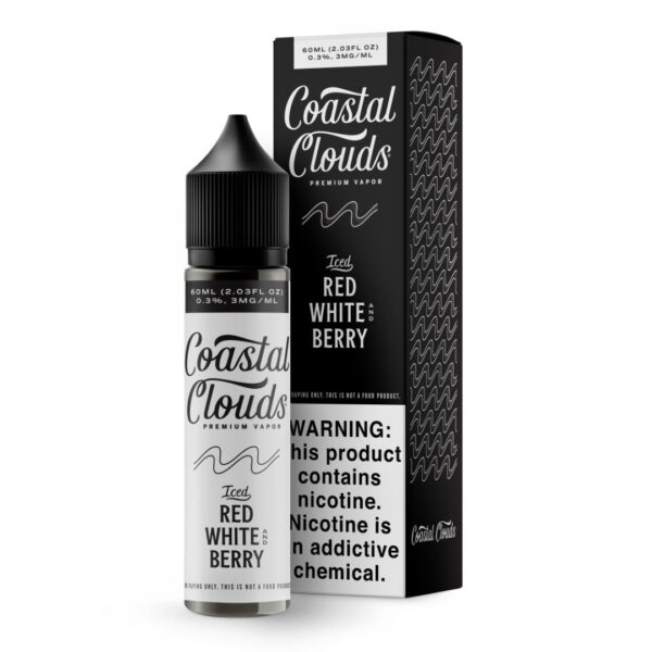 Coastal Clouds Red White and Berry Iced eJuice