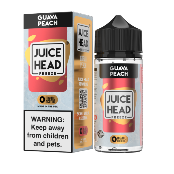Juice Head Freeze Guava Peach eJuice