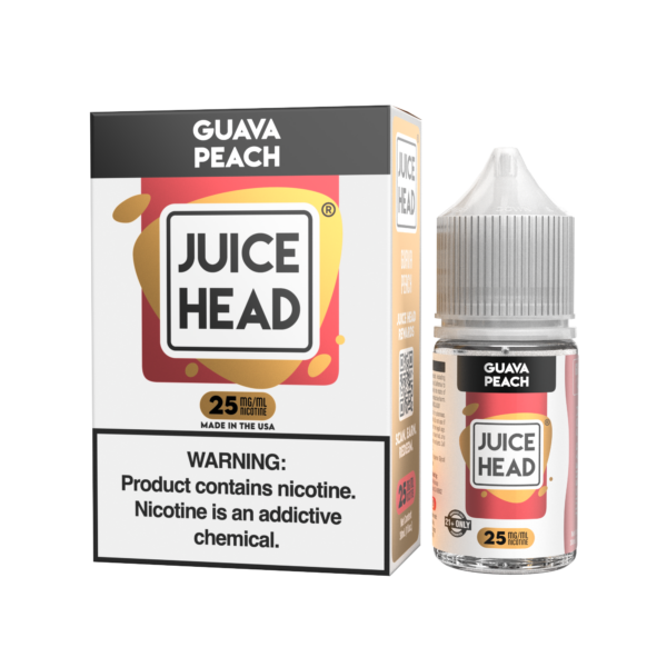 Juice Head Salt Guava Peach eJuice
