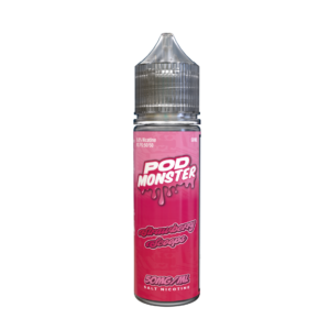 Pod Monster Salt Strawberry Scoops eJuice
