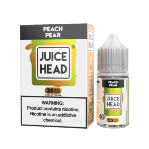 PeachPearSalts25mg30ml Juice Head Salt Peach Pear eJuice