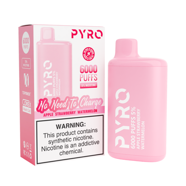 Pyro 6000 Puff Disposable
