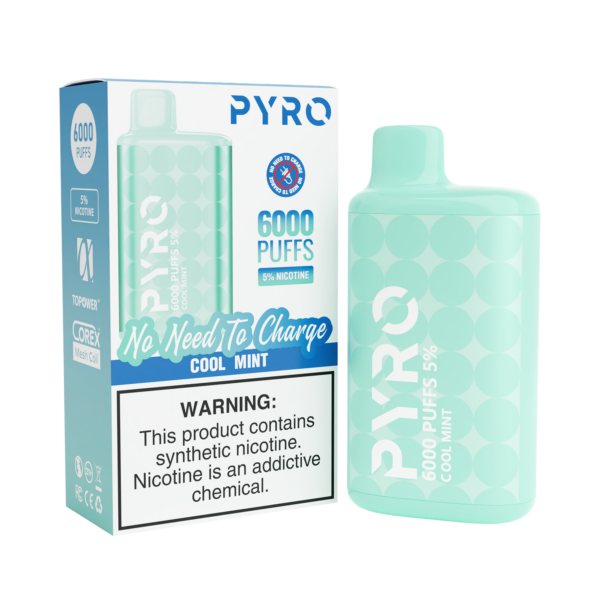 Pyro 6000 Puff Disposable