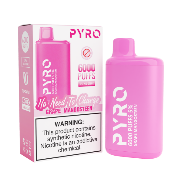 Pyro 6000 Puff Disposable