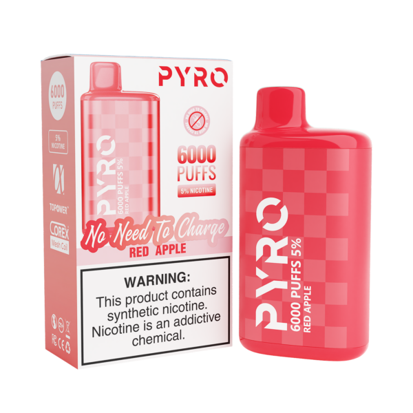 Pyro 6000 Puff Disposable