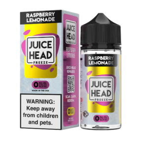 RaspberryLemonadeZTNFreeze0mg100ml Juice Head Freeze Raspberry Lemonade eJuice