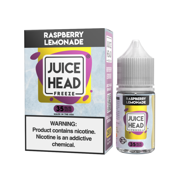 RaspberryLemonadeZTNFreezeSalts35mg30ml Juice Head Freeze Salt Raspberry Lemonade eJuice