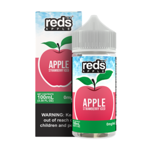 Reds Apple Strawberry Iced eJuice