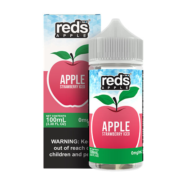 Reds Apple Strawberry Iced eJuice