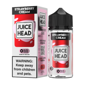 StrawberryCreamZTNDesserts0mg100ml Juice Head Desserts Strawberry Cream eJuice