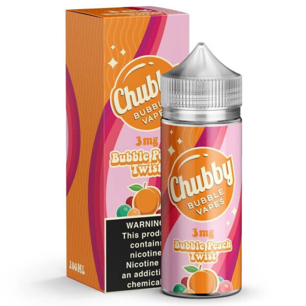 chubby-bubble-peach-twist-ejuice Chubby Bubble Peach Twist eJuice