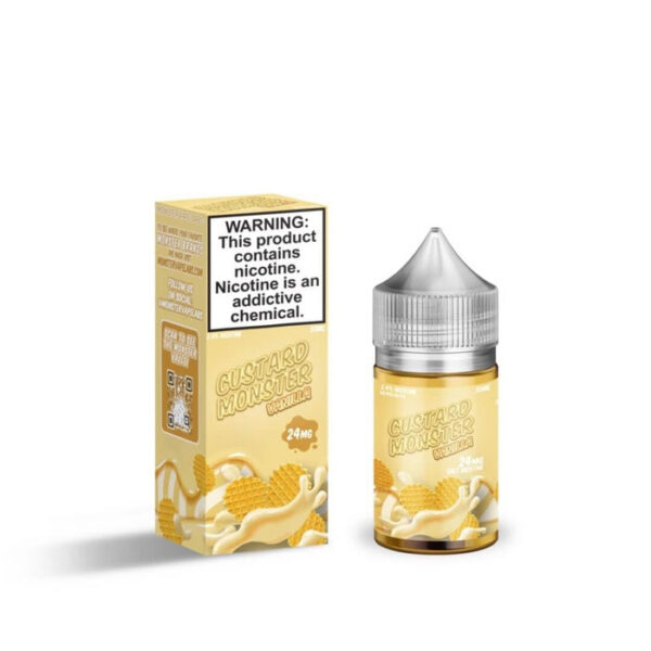 custard-monster-salt-vanilla-ejuice Custard Monster Salt Vanilla eJuice