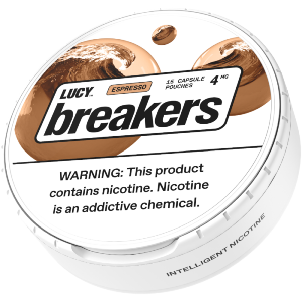 espresso_4mg Lucy Breakers Capsule Nicotine Pouches - Espresso