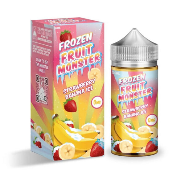 frozen-fruit-monster-strawberry-banana-ice-ejuice Frozen Fruit Monster Strawberry Banana Ice eJuice