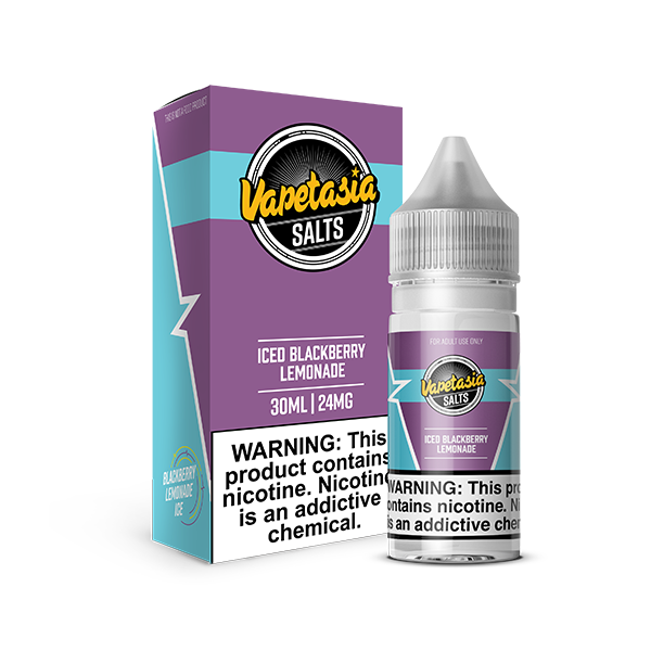 Vapetasia Salt Iced Blackberry Lemonade eJuice