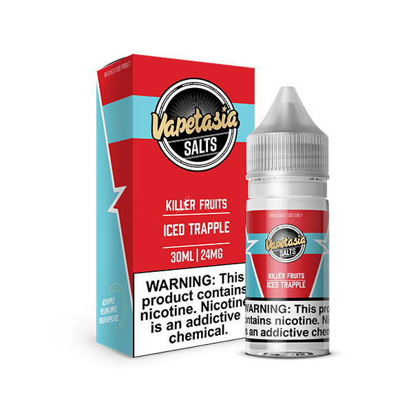 Vapetasia Killer Fruits Salt Iced Trapple eJuice