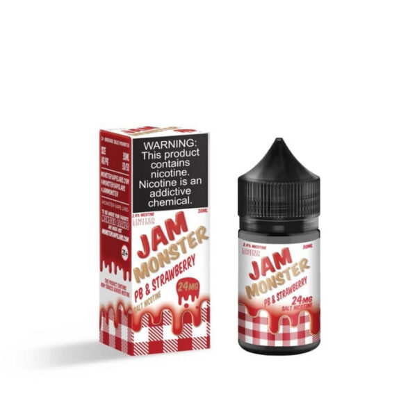 PB & Jam Monster Salt Strawberry eJuice