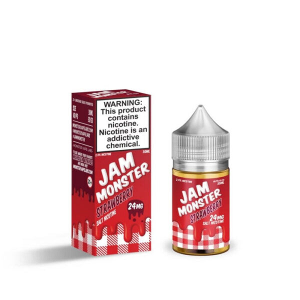 jam-monster-salt-strawberry Jam Monster Salt Strawberry eJuice