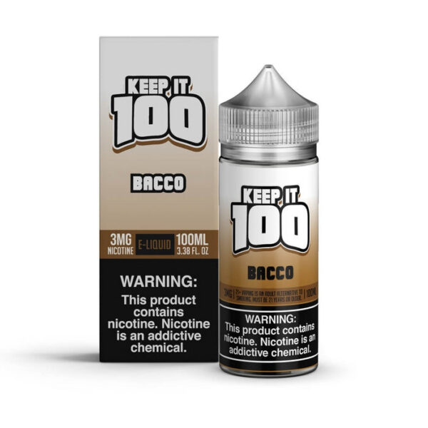 keep-it-100-bacco-ejuice Keep It 100 Bacco eJuice