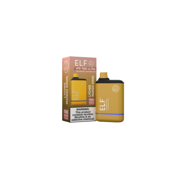 lychee-mango-kiwis Elf VPR 7000 Ultra Disposable