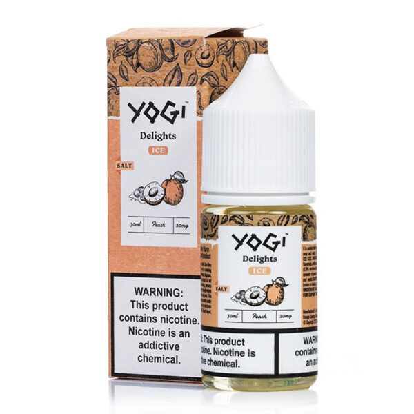 Yogi Delights Salt Peach Ice eJuice