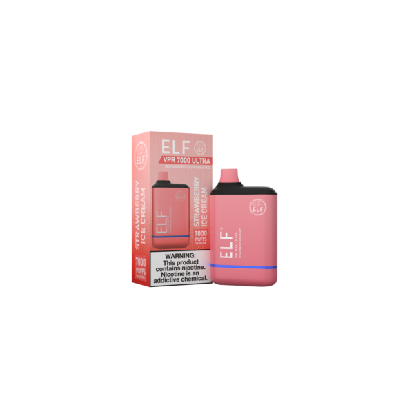 strawberry-ice-cream Elf VPR 7000 Ultra Disposable